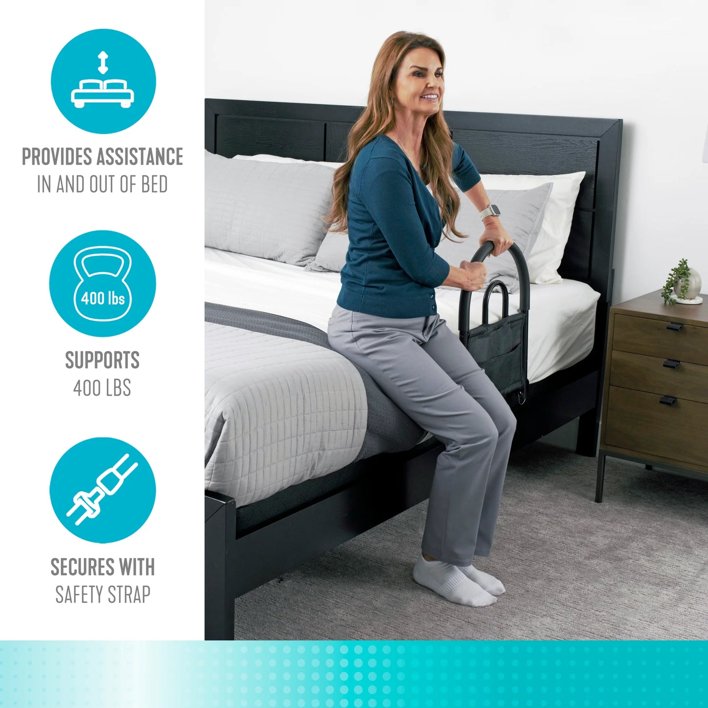 Stander Bed Rail Advantage Traveler