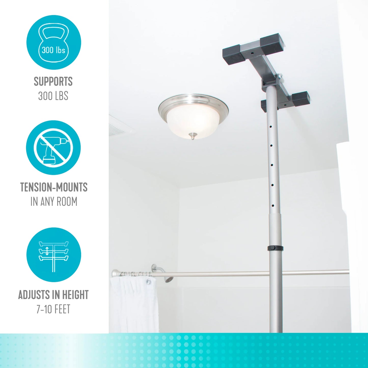 Stander Wonder Pole Slim Premium - Deep Bronze / Graphite