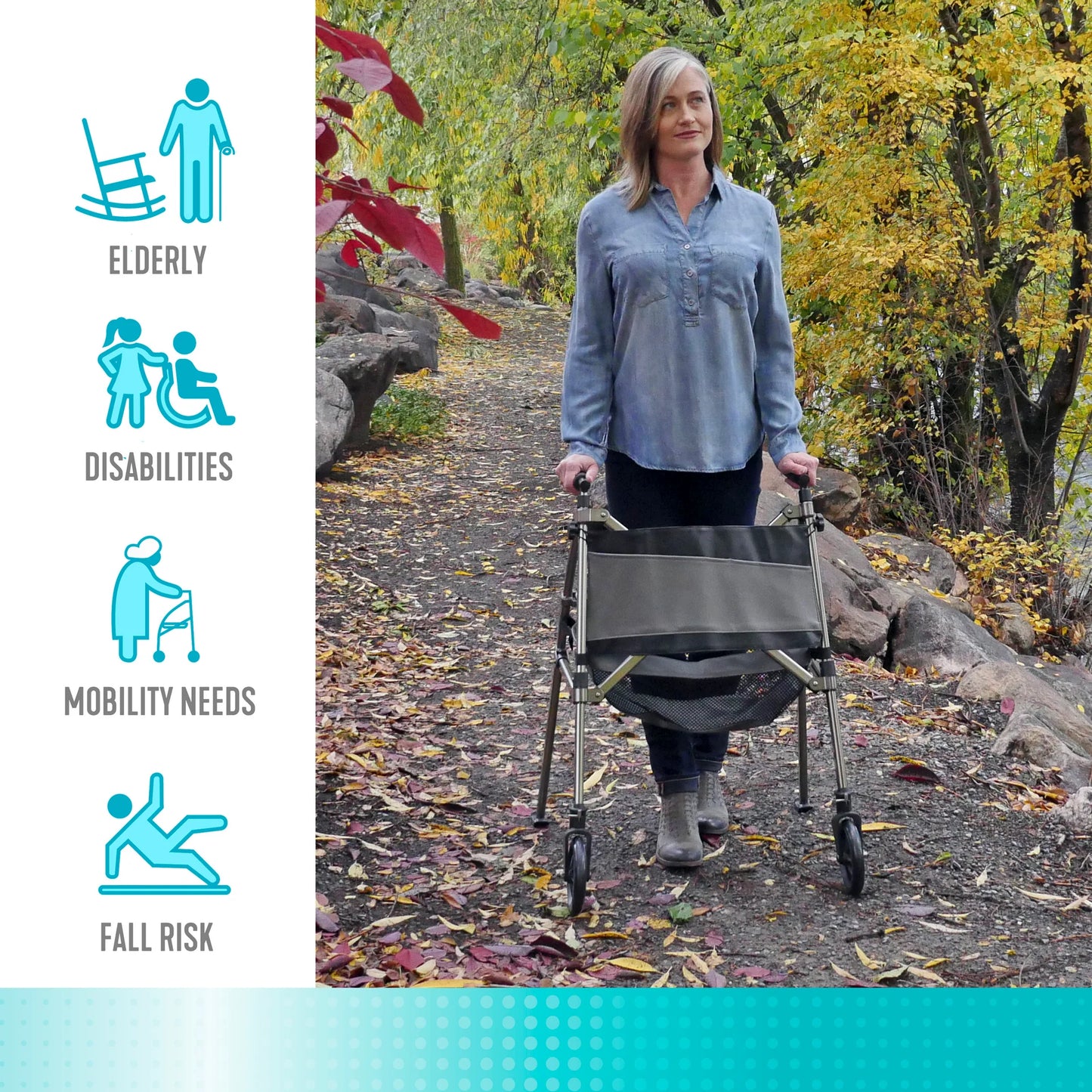 Signature Life Elite Travel Walker