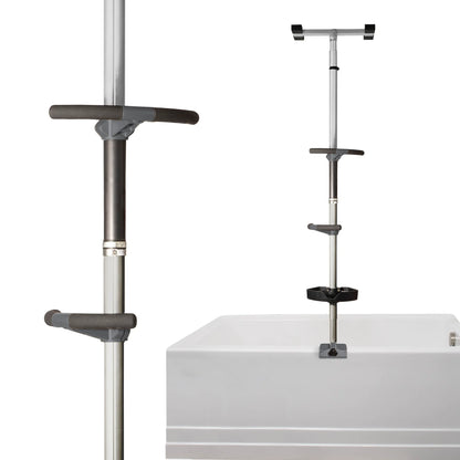 Stander. Wonder Bathtub Pole Premium - Deep Bronze / Graphite
