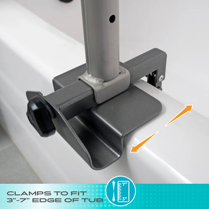 Stander. Wonder Bathtub Pole Premium - Deep Bronze / Graphite