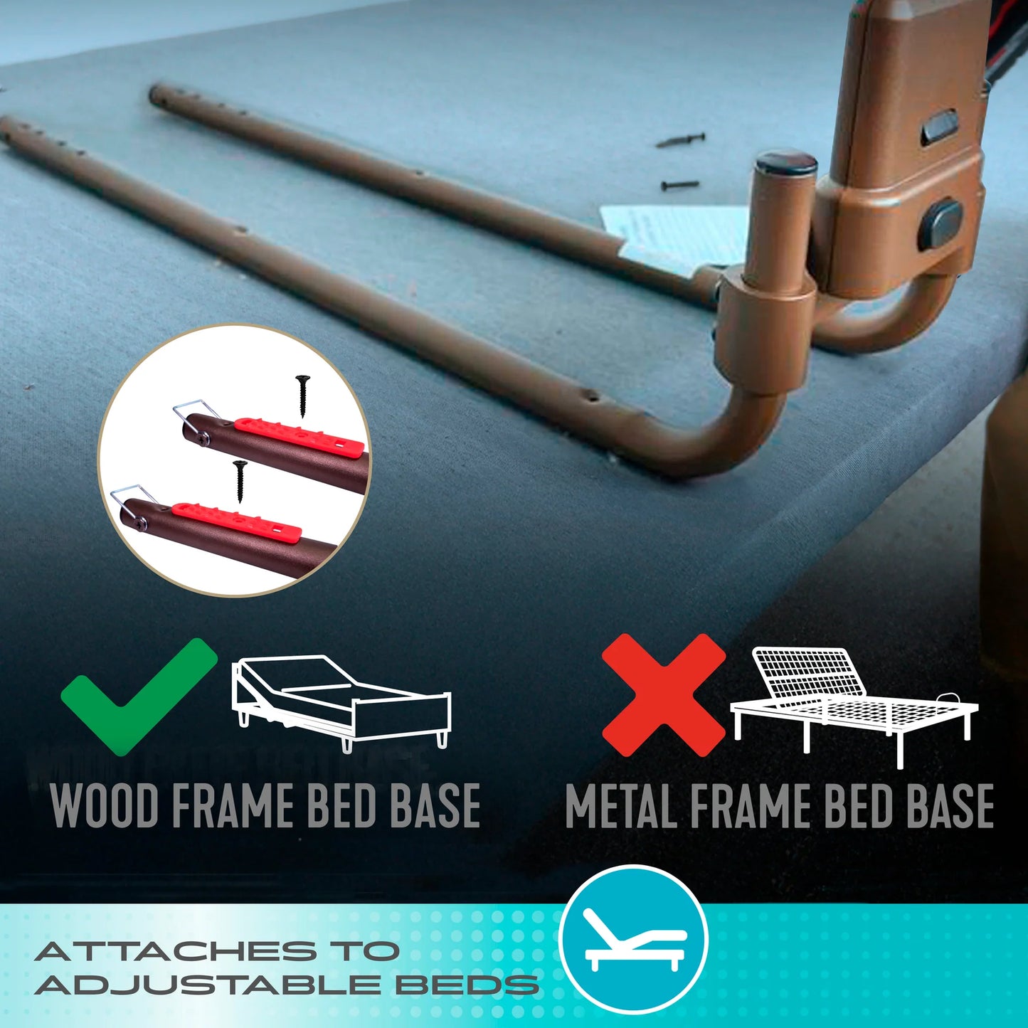 Stander Wonder Click Bed Handle Premium