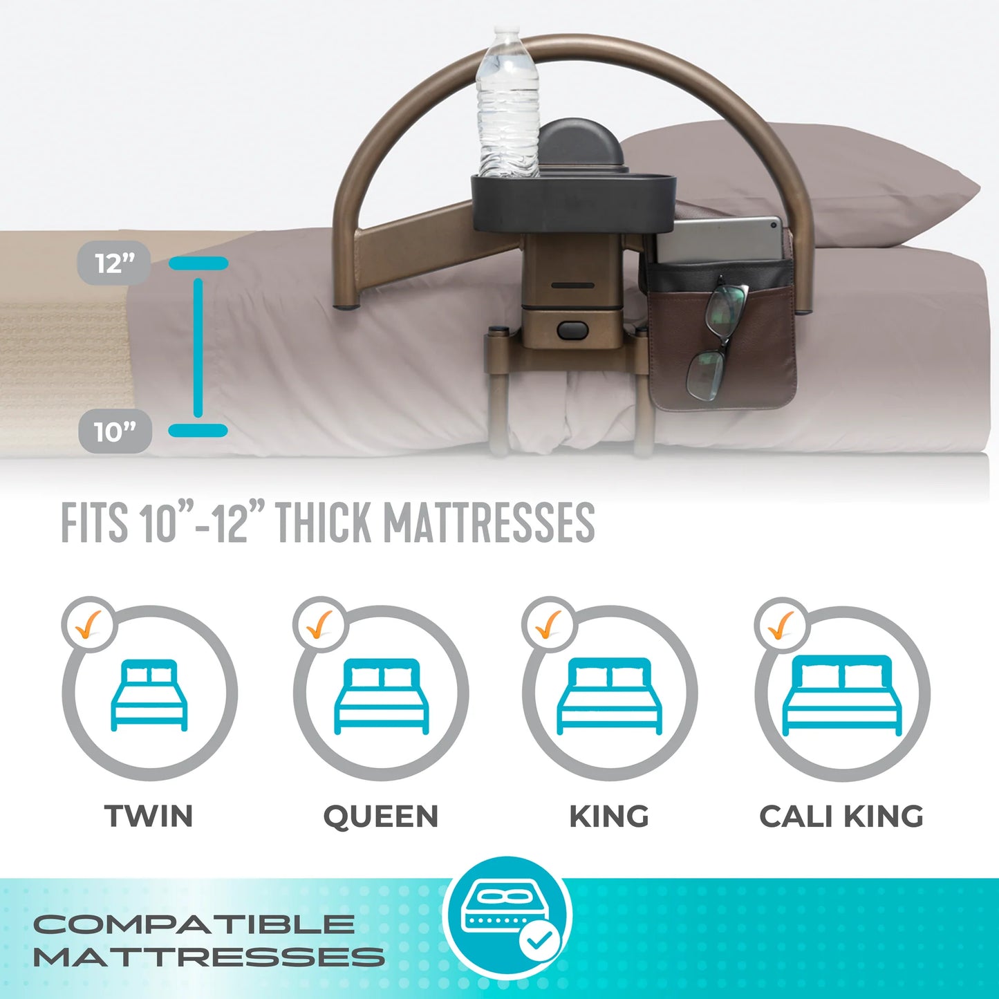 Stander Wonder Click Bed Handle Premium