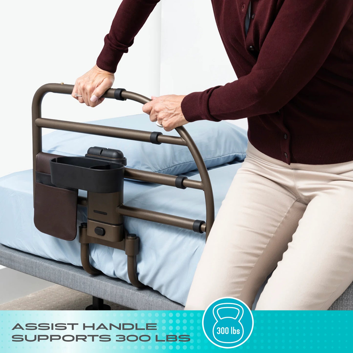 Stander Wonder Click Extendable Bed Rail Premium