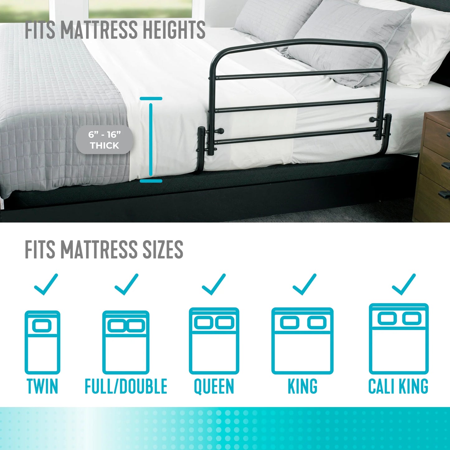 Stander 30" Safety Bed Rail