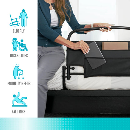 Stander 30'' Safety Bed Rail & Padded Pouch