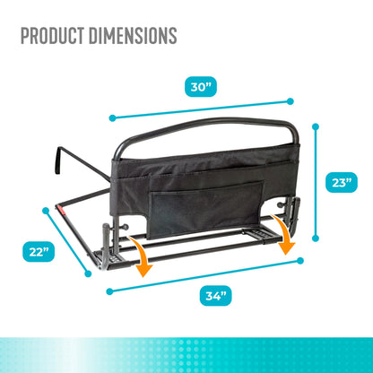 Stander 30'' Safety Bed Rail & Padded Pouch