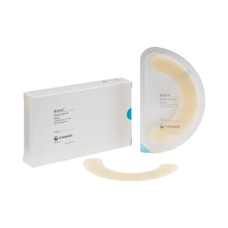 Coloplast Brava Elastic Barrier Strip Curved, 20 per Box