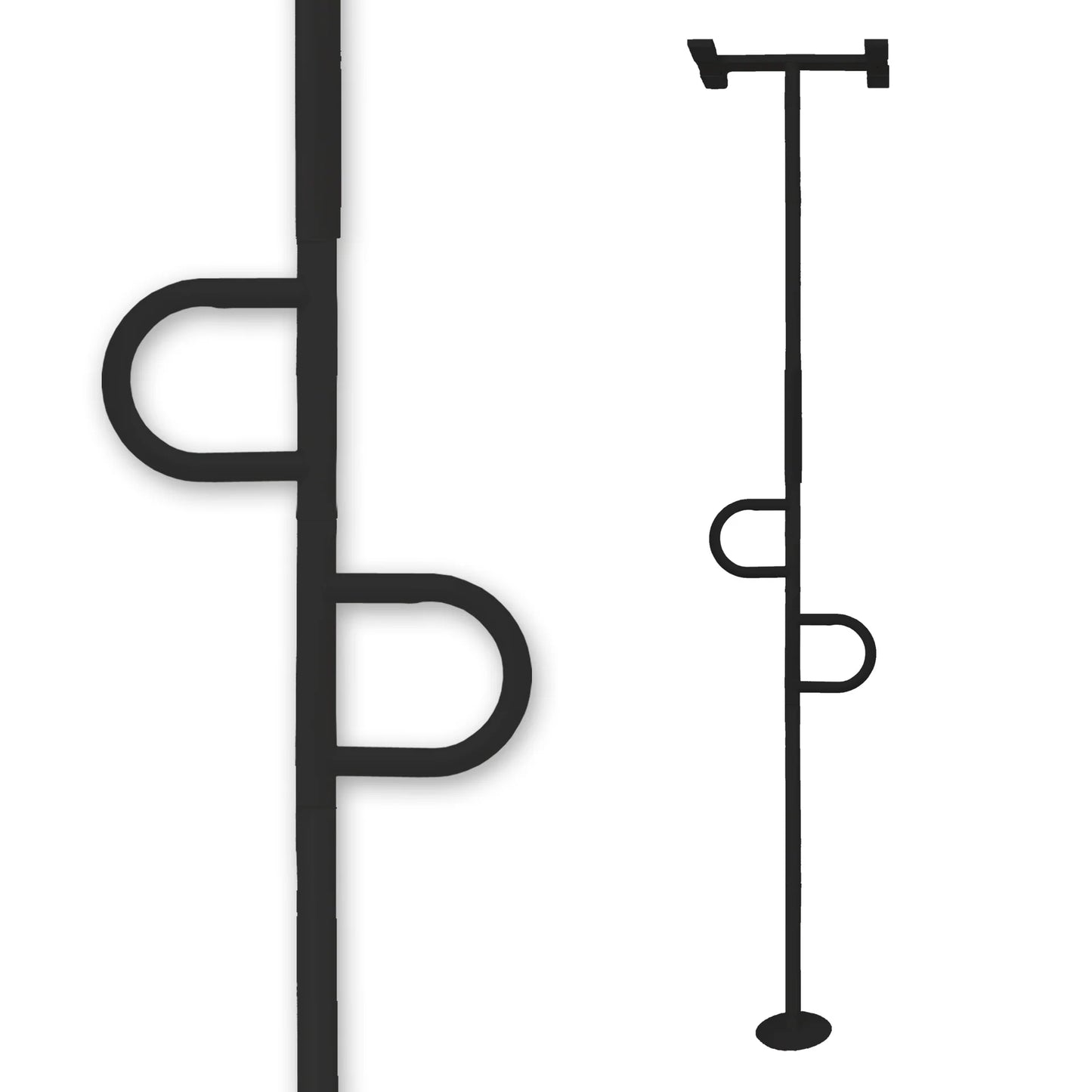 Stander Double Handle Floor to Ceiling Grab Bar