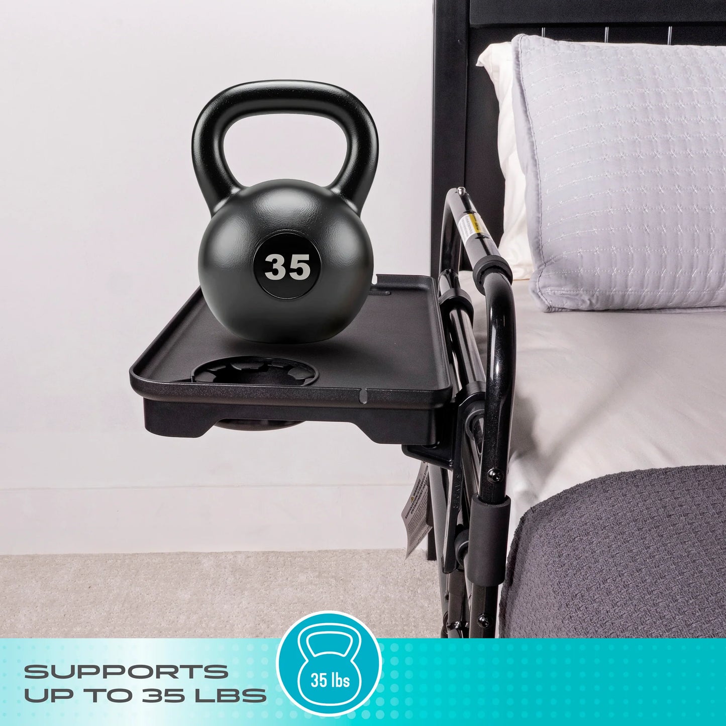 Stander Bed Rail Tray Accessory