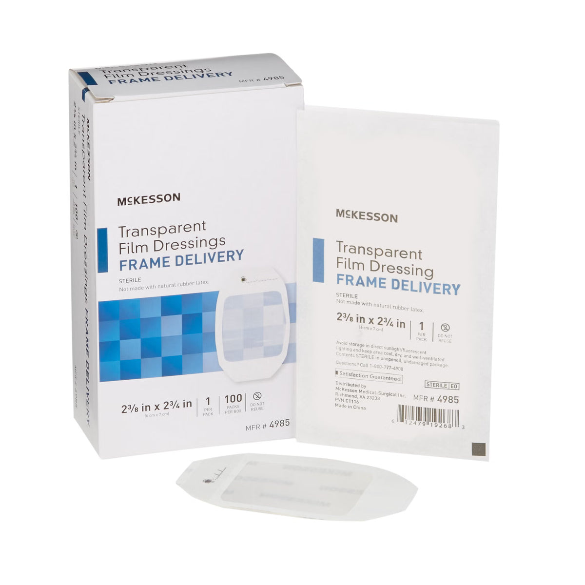 McKesson Transparent Film Dressing Octagon
