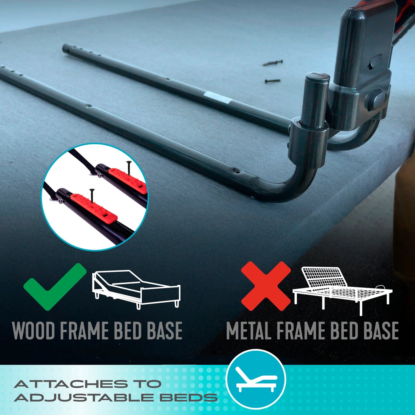 Stander Click-N-Go Bed Handle