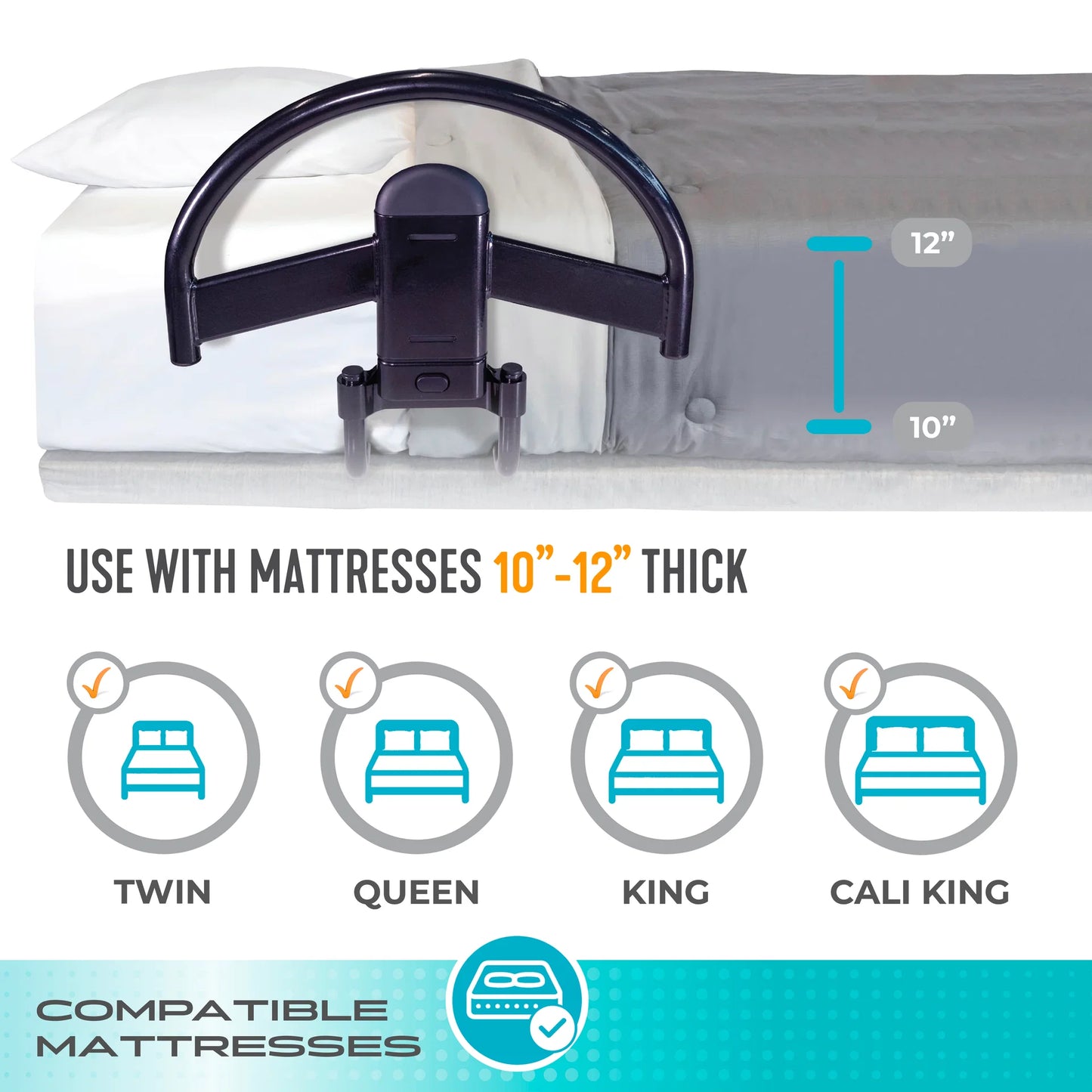 Stander Click-N-Go Bed Handle