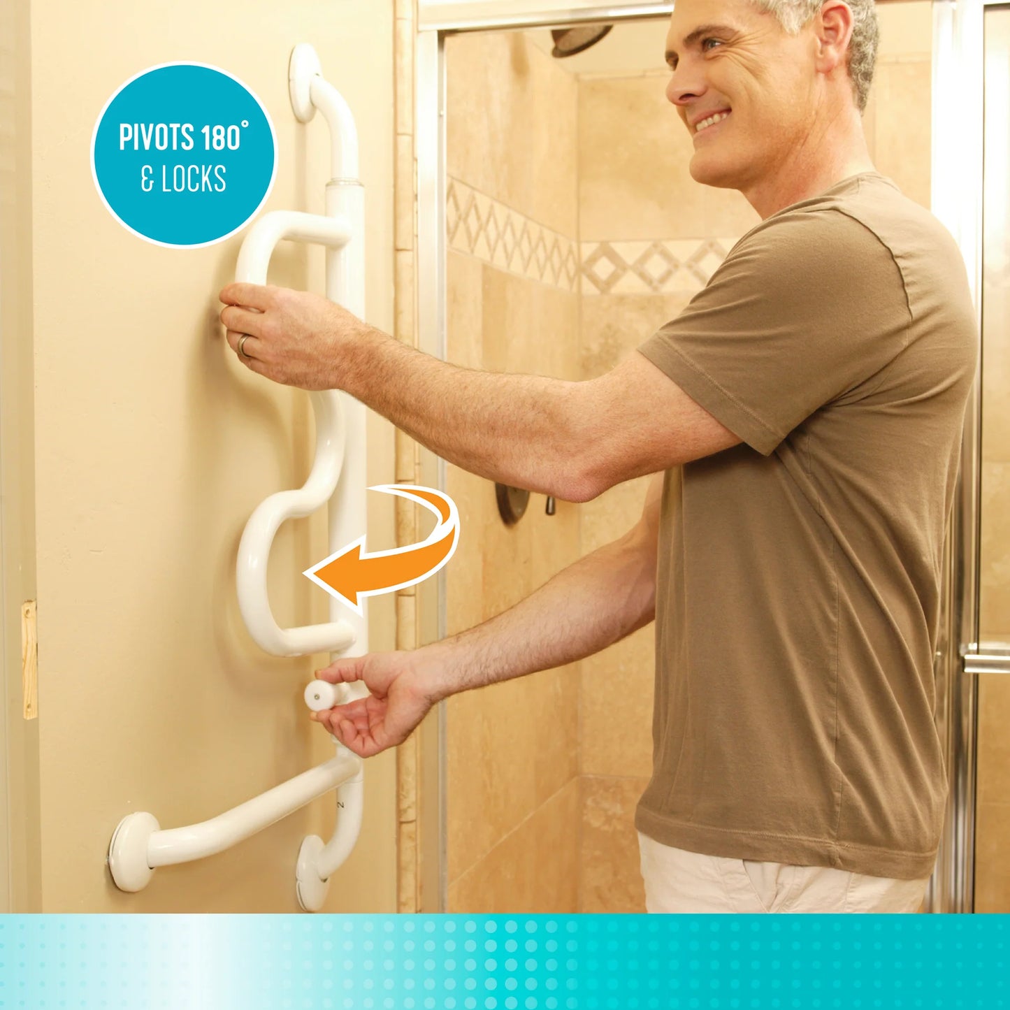 Stander The Curve Grab Bar