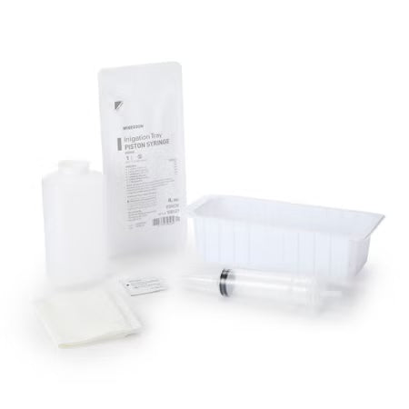 McKesson Irrigation Tray Sterile with 60 cc Piston Syringe