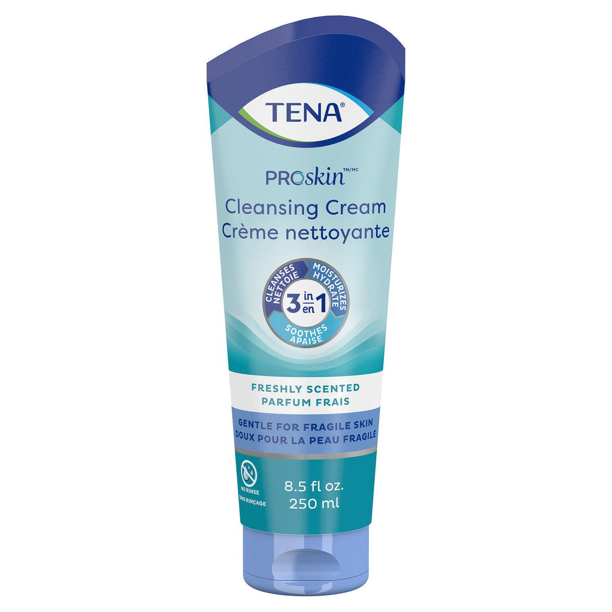 Rinse-Free Body Wash TENA® ProSkin™ Cream 8.5 oz. Tube Unscented