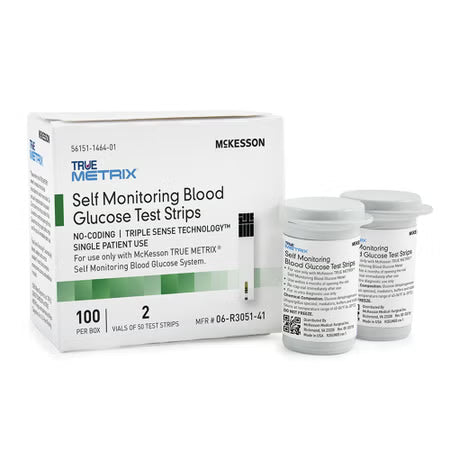 McKesson TRUE METRIX Blood Glucose Test Strips, 100 Count