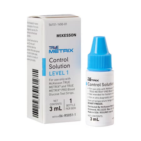 McKesson TRUE METRIX Blood Glucose Control Solution, Level 1
