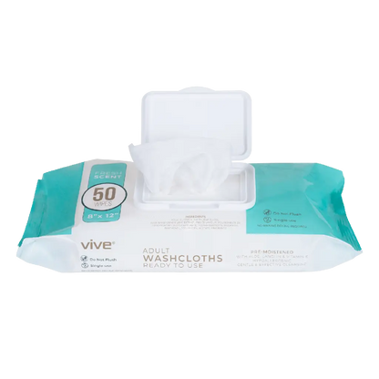 Adult Washcloths Supplying Seniors