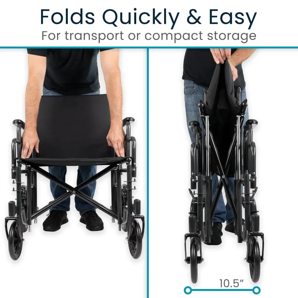 Bariatric Transport Wheelchair