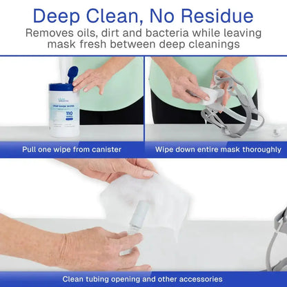 CPAP Mask Wipes Supplying Seniors