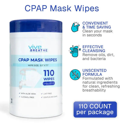 CPAP Mask Wipes Supplying Seniors