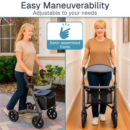 CarbonGlide Rollator Supplying Seniors
