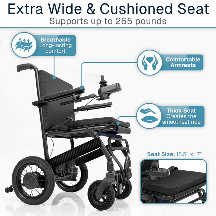 Carbon Crossover Power Wheelchair