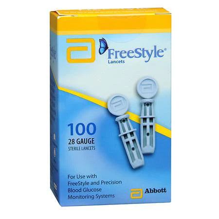 FreeStyle Lancets, 28 Gauge – (100 Count)
