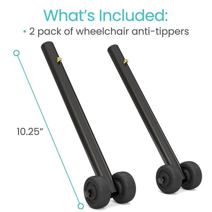 Straight Anti-Tippers SupplyingSeniors.com