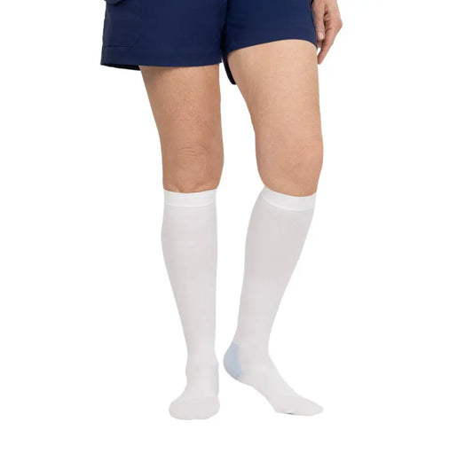 Knee High Anti Embolism Stockings 15-20 mmHg – Compression for Swelling & DVT SupplyingSeniors.com