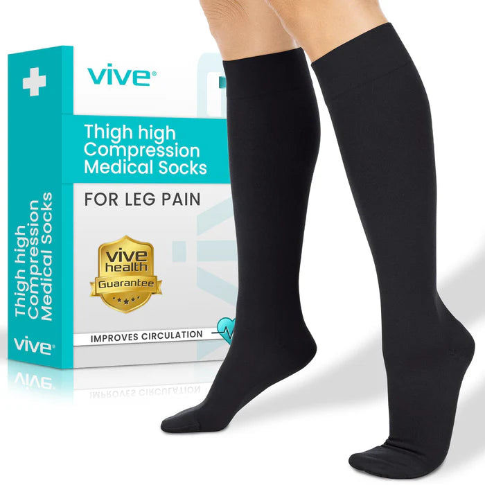 Knee High Compression Stockings 20-30 mmHg SupplyingSeniors.com