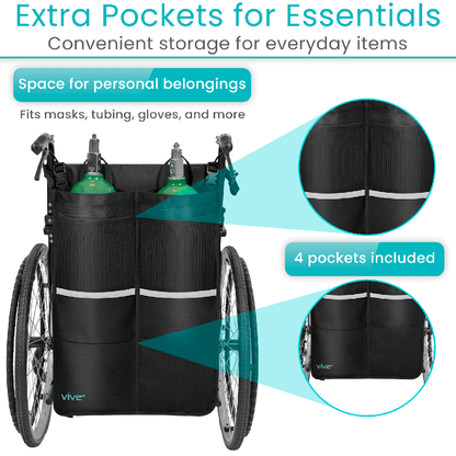 Oxygen Tank Holder Dual