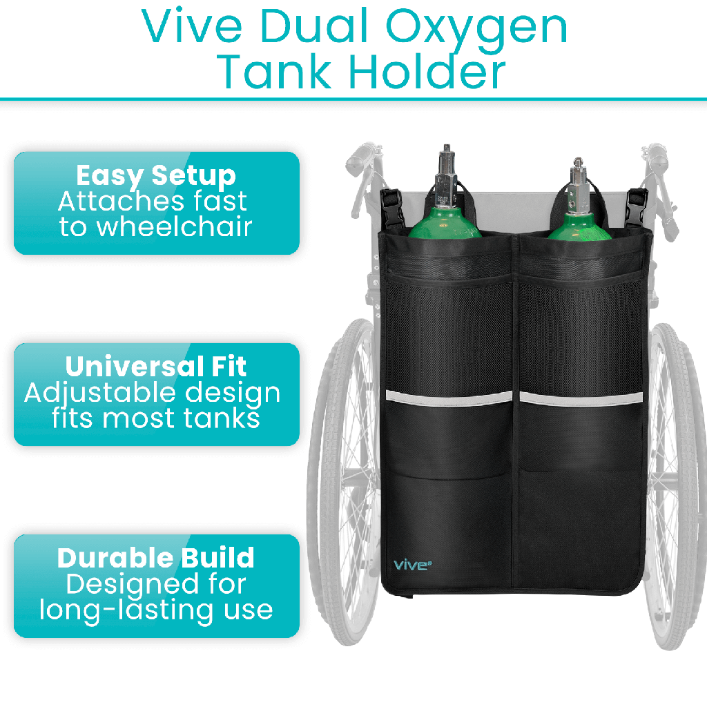 Oxygen Tank Holder Dual