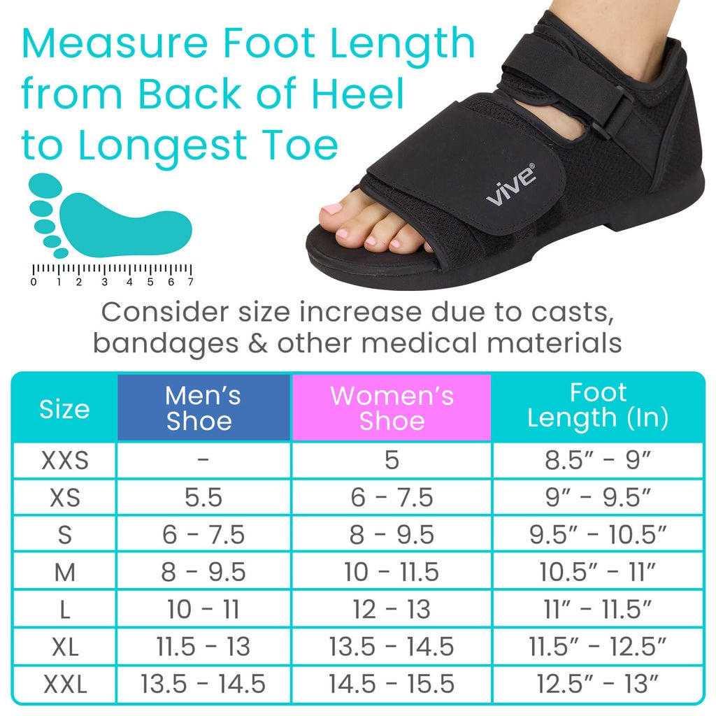 Post Op Shoe Round Toe