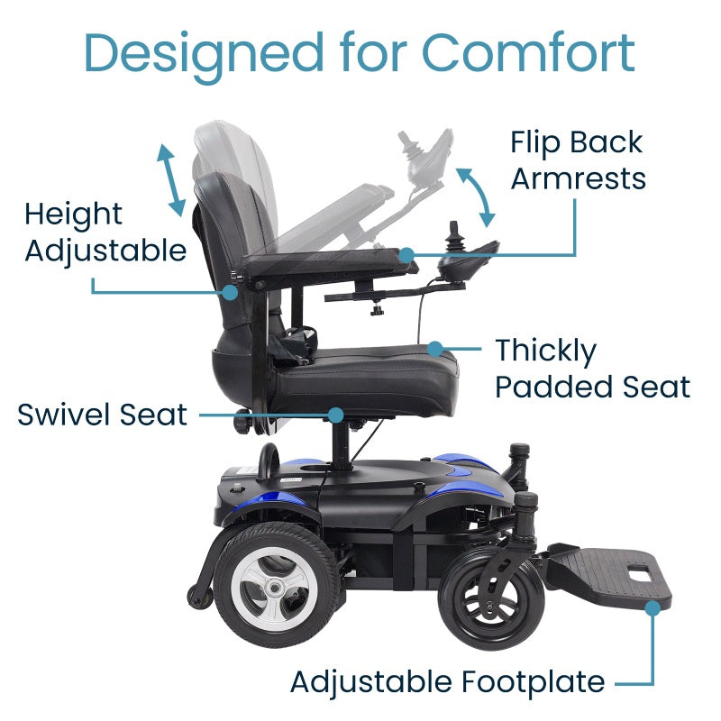 Power Wheelchair Model C SupplyingSeniors.com