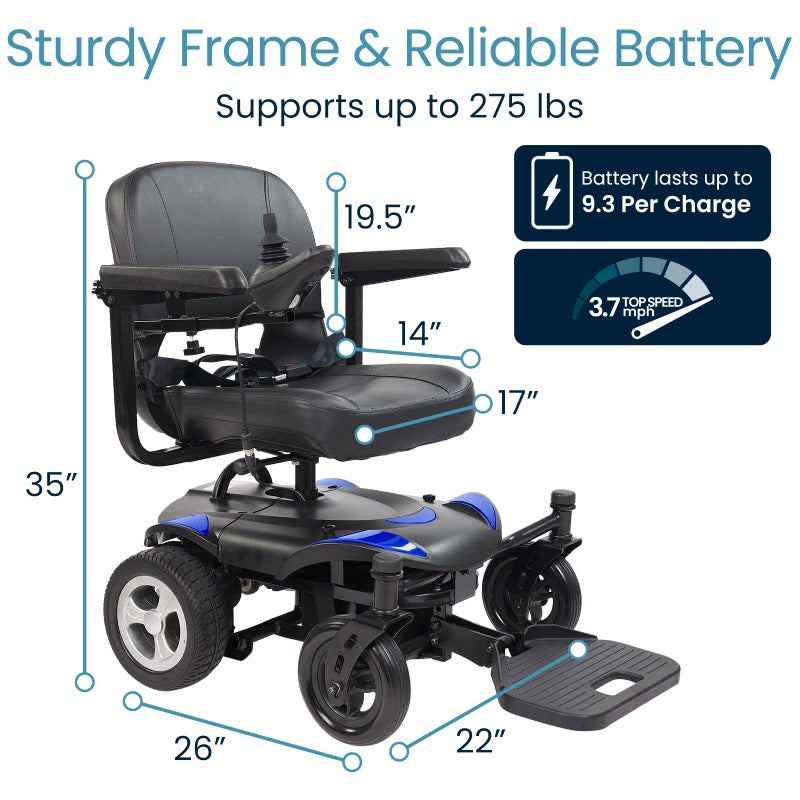 Power Wheelchair Model C SupplyingSeniors.com