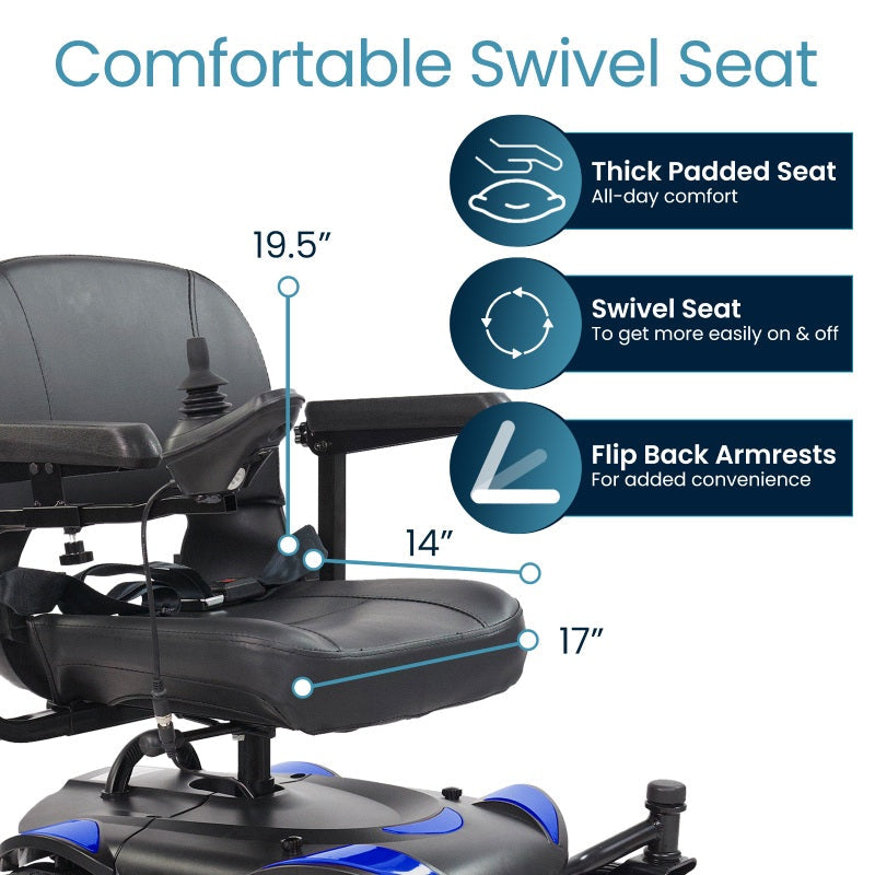 Power Wheelchair Model C SupplyingSeniors.com