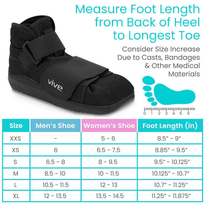 Closed Toe Post-Op Shoe - SupplyingSeniors.com