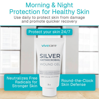 Silver Antimicrobial Wound Gel Vive Care