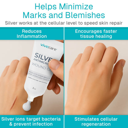 Silver Antimicrobial Wound Gel Vive Care