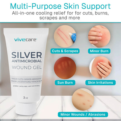Silver Antimicrobial Wound Gel Vive Care