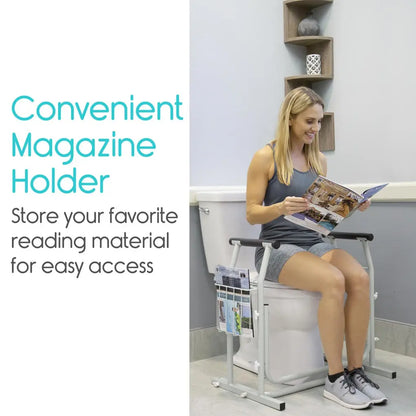 Stand Alone Toilet Rail SupplyingSeniors.com