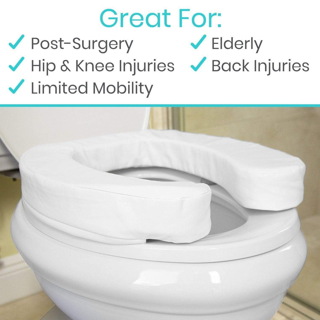 Toilet Seat Cushion 4'' Dense SupplyingSeniors.com