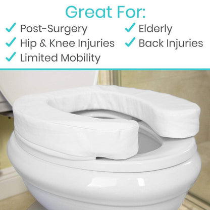 Toilet Seat Cushion 4'' Dense SupplyingSeniors.com