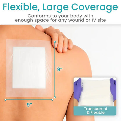 Waterproof Shower Protector Patch Vive Care Supplying Seniors