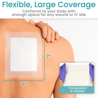 Waterproof Shower Protector Patch Vive Care Supplying Seniors
