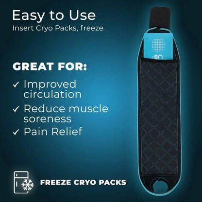 Wrist Ice Wrap Cryogrid Supplying Seniors