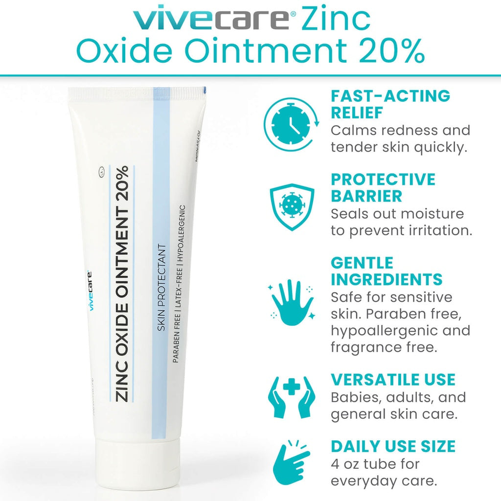 Zinc Oxide Ointment 20% Vive Care