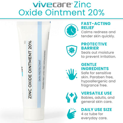 Zinc Oxide Ointment 20% Vive Care